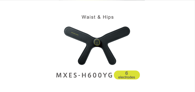 Waist & Hips MXES-H600YG 6 electrodes