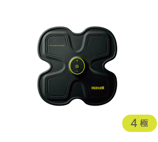 Abdomen, thighs, and waist MXES-R400YG 4 electrodes