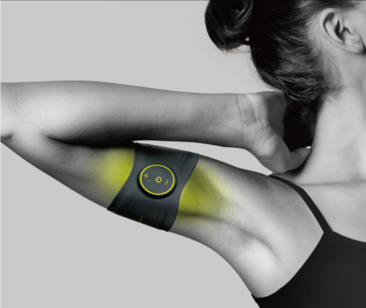 Upper arms, flanks, hips MXES-R200YG 2 electrodes