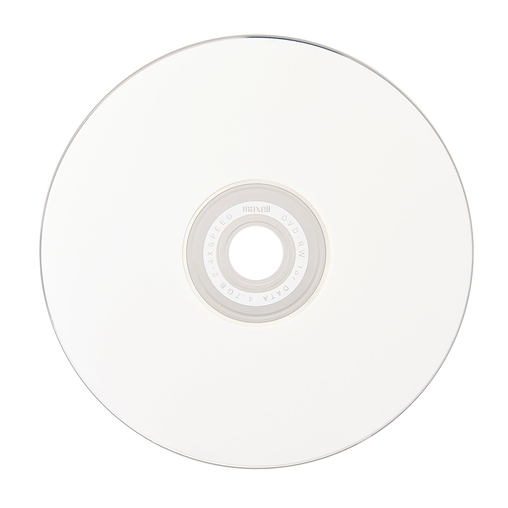 データ用DVD-RW ホワイトレーベルディスク（2～4倍速対応）｜データ用 