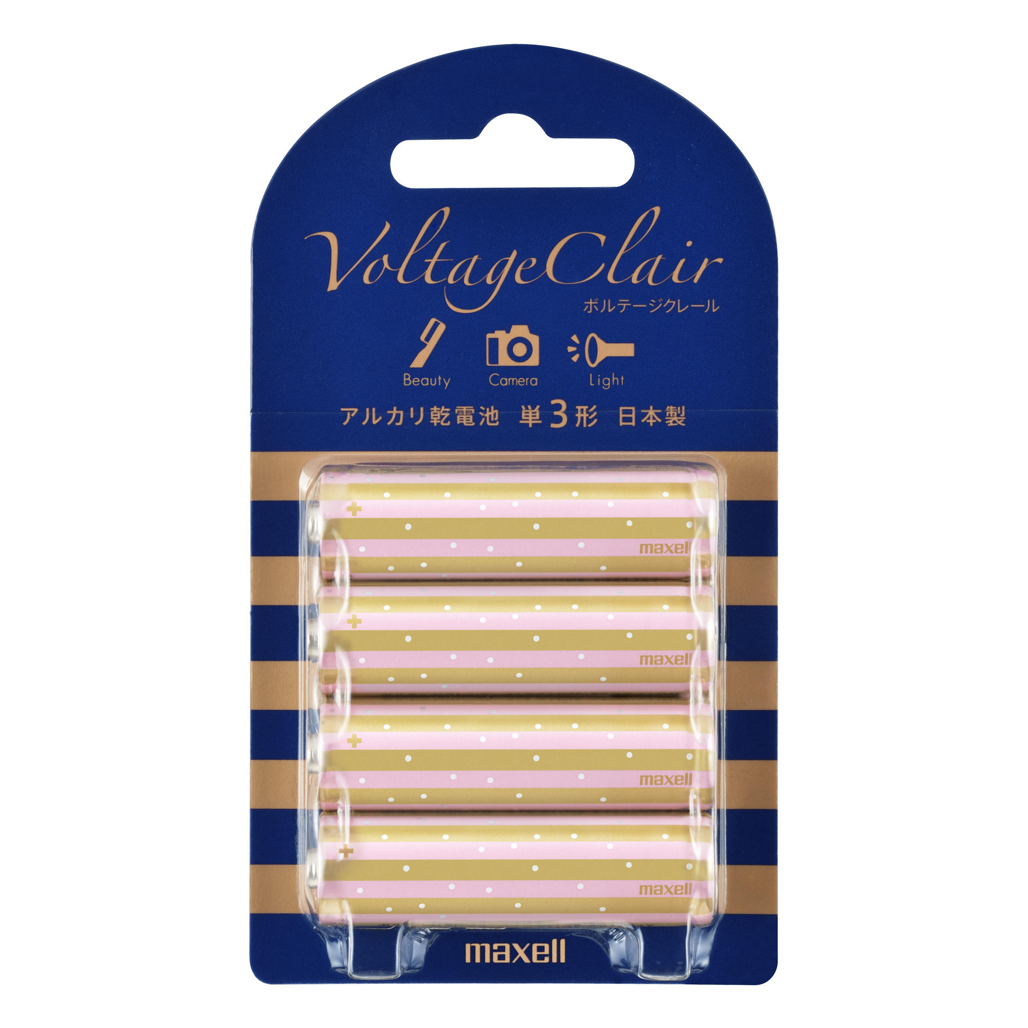 アルカリ乾電池「VOLTAGE Clair(ボルテージクレール)」｜乾電池｜個人