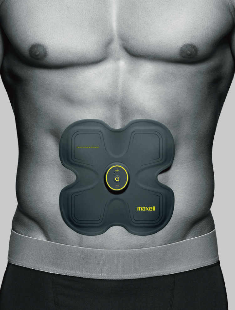 4 electrodes ［ Abdomen, thighs, and waist ］